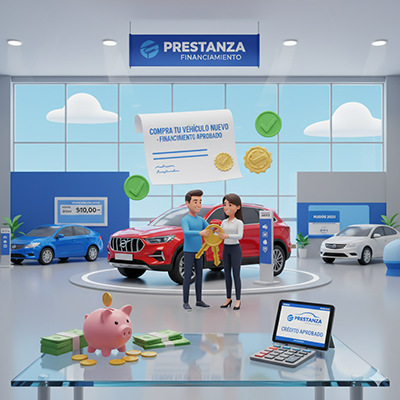 Préstamos para compra de vehículo